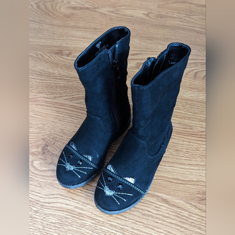 Toddler Girl Kitten Boots